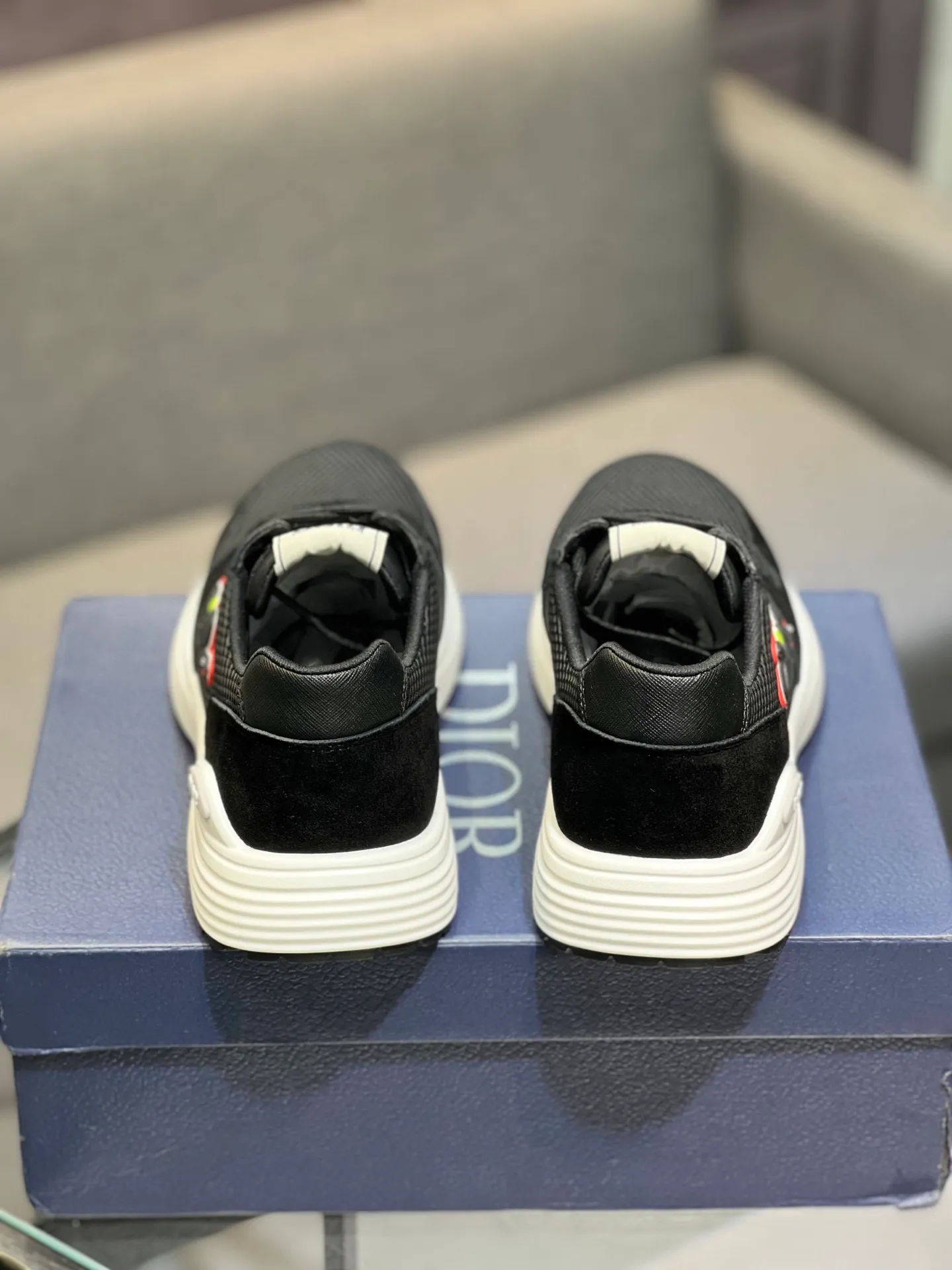 Men's shoes 💰420 [Dior] popular men's shoes, imported mesh splicing material, really inside. Original sole provided by the original factory, 38-45 (45 customized, non-refundable)